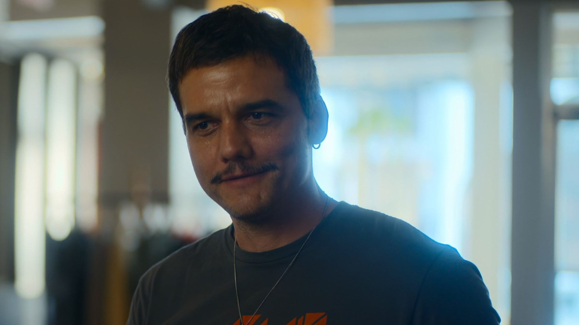 Wagner Moura em Guerra Civil (Foto: Reprodução/A24)