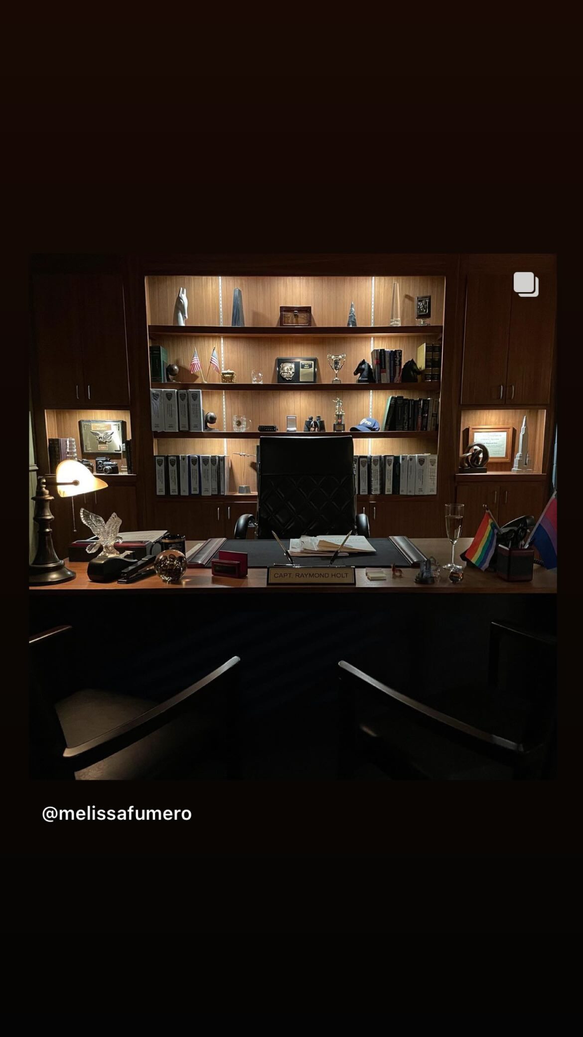 Melissa Fumero homenageia Andre Braugher (Foto: Reprodução/Instagram)