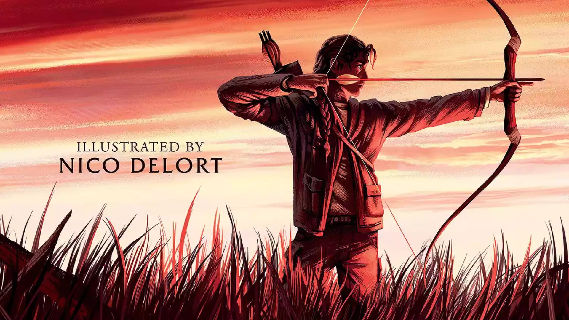 Capa de 'The Hunger Games Illustrated Edition' (Foto: Divulgação)