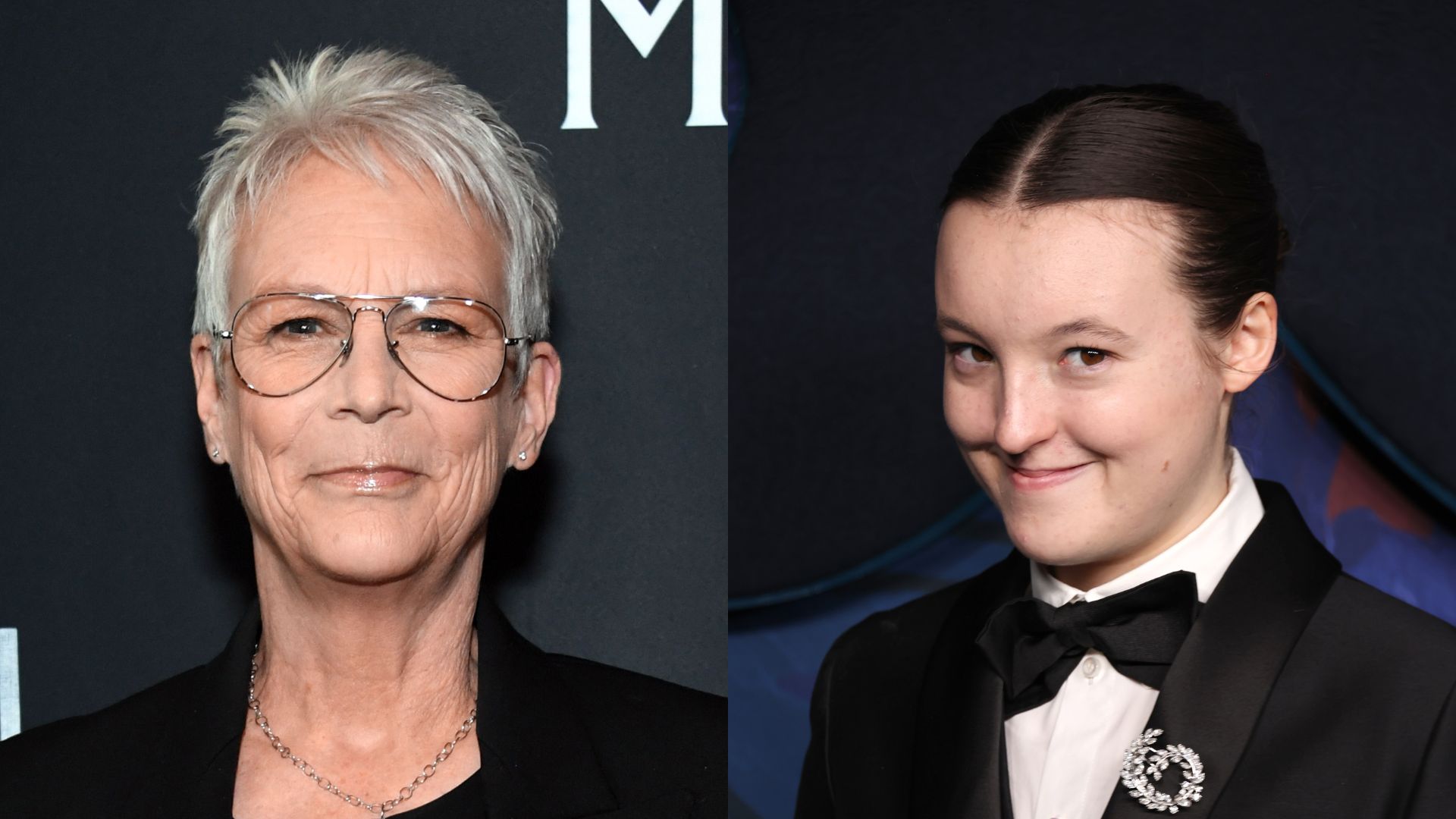 Jamie Lee Curtis (Foto: Jon Kopaloff/Getty Images) | Bella Ramsey (Foto: Amy Sussman/Getty Images)