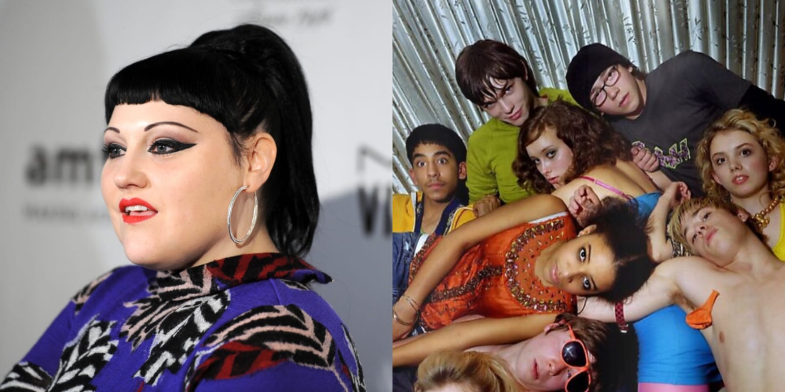 Beth Ditto diz Gossip não autorizou uso de música em promo de 'Skins' (Getty Images/Divulgação E4)