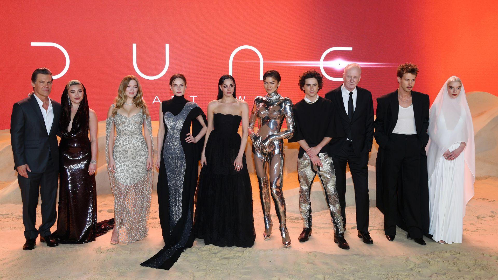 Anya Taylor-Joy se junta ao elenco de Duna: Parte 2 na premiere do filme em Londres, na Inglaterra (Foto: Joe Maher/Getty Images)Anya Taylor-Joy se junta ao elenco de Duna: Parte 2 na premiere do filme em Londres, na Inglaterra (Foto: Joe Maher/Getty Images)