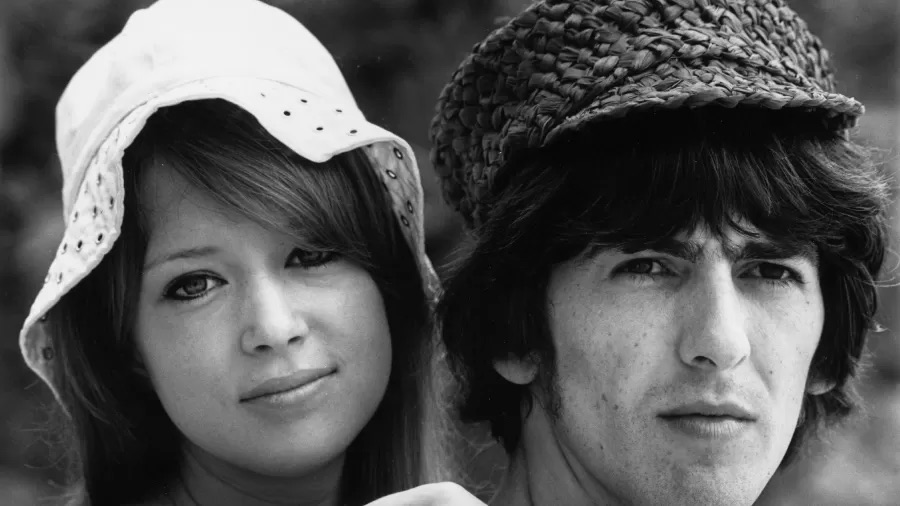 George Harrison e Pattie Boyd (Foto: Getty Images)