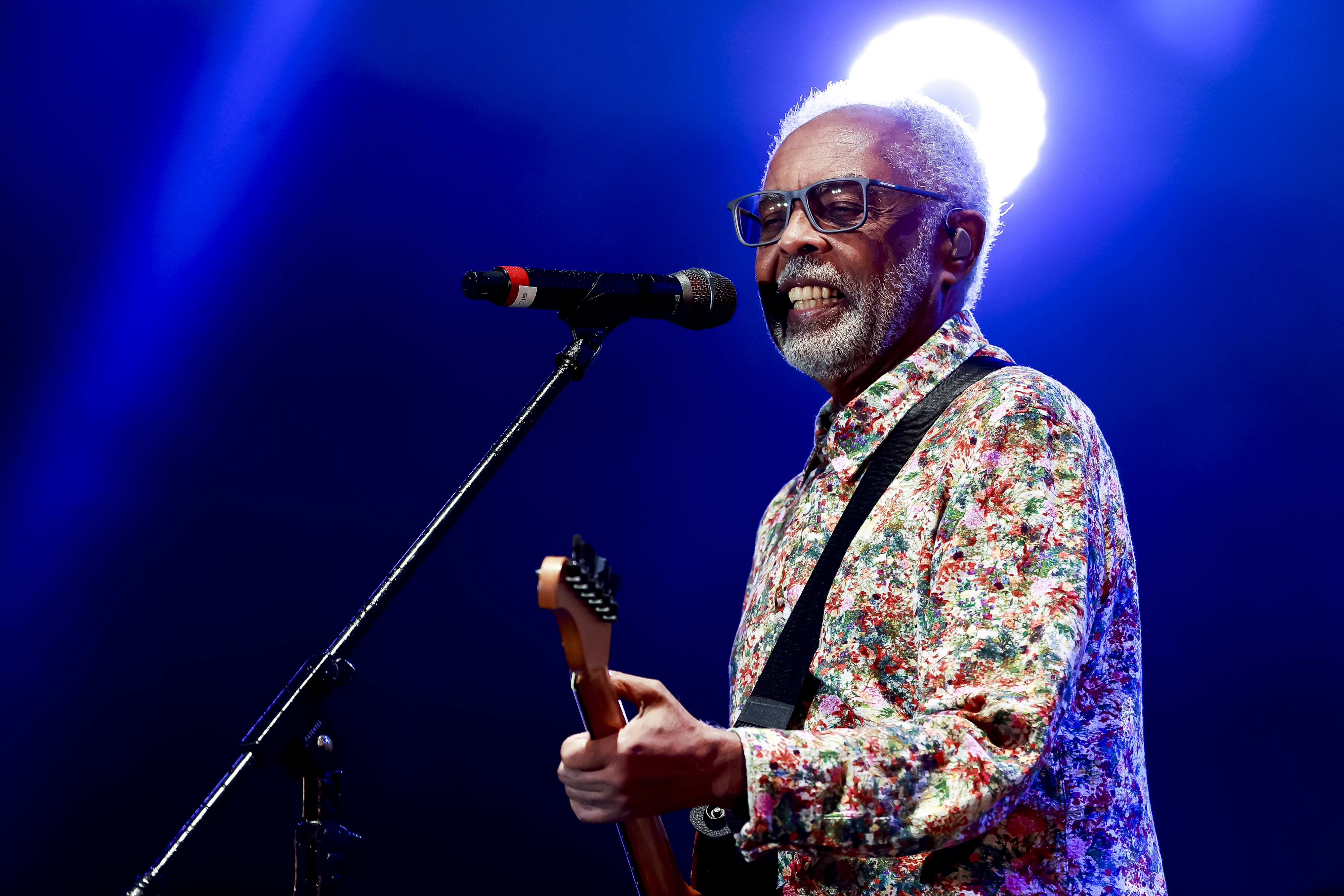 Gilberto Gil é atração confirmada do Lollapalooza Brasil 2024 (Getty Images)