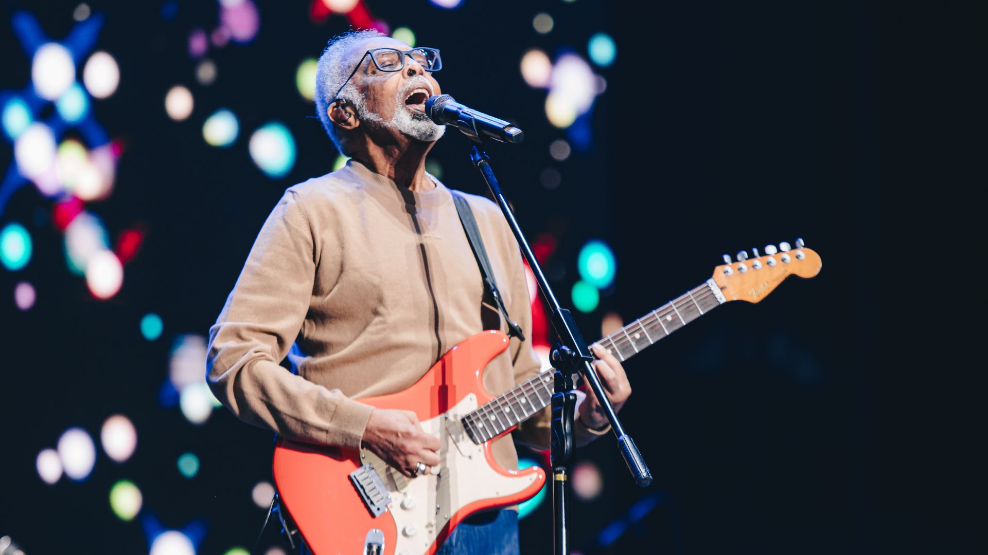 Gilberto Gil no Lollapalooza 2024 (Foto: Camila Cara)