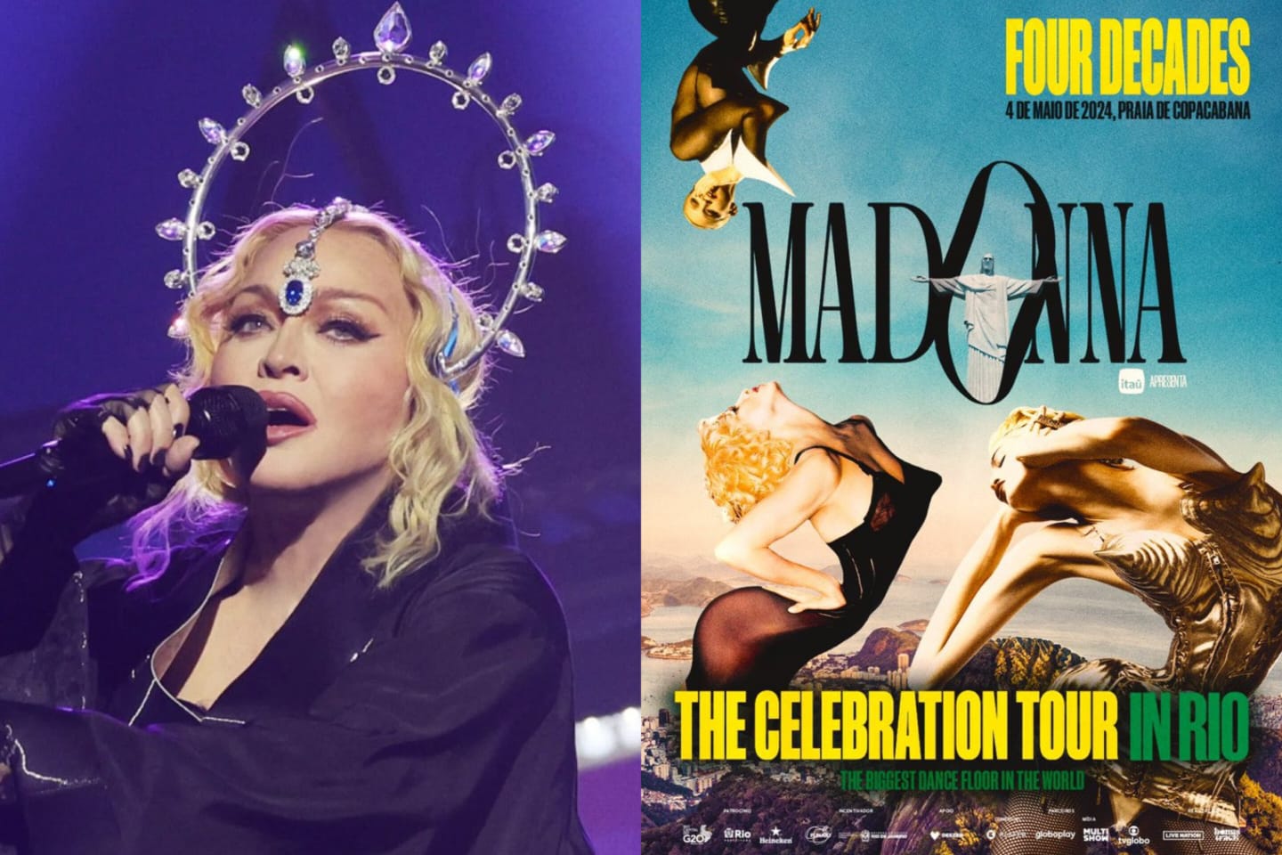 Madonna: show no Brasil é confirmado (Getty Images/Divulgação)