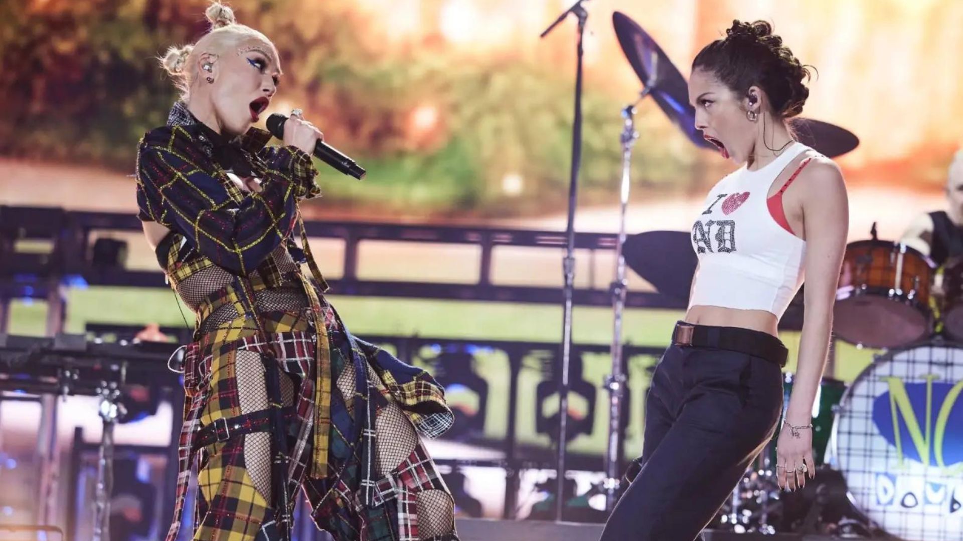 Gwen Stefani, do No Doubt, e Olivia Rodrigo (Foto: John Shearer/Getty Images for No Doubt)