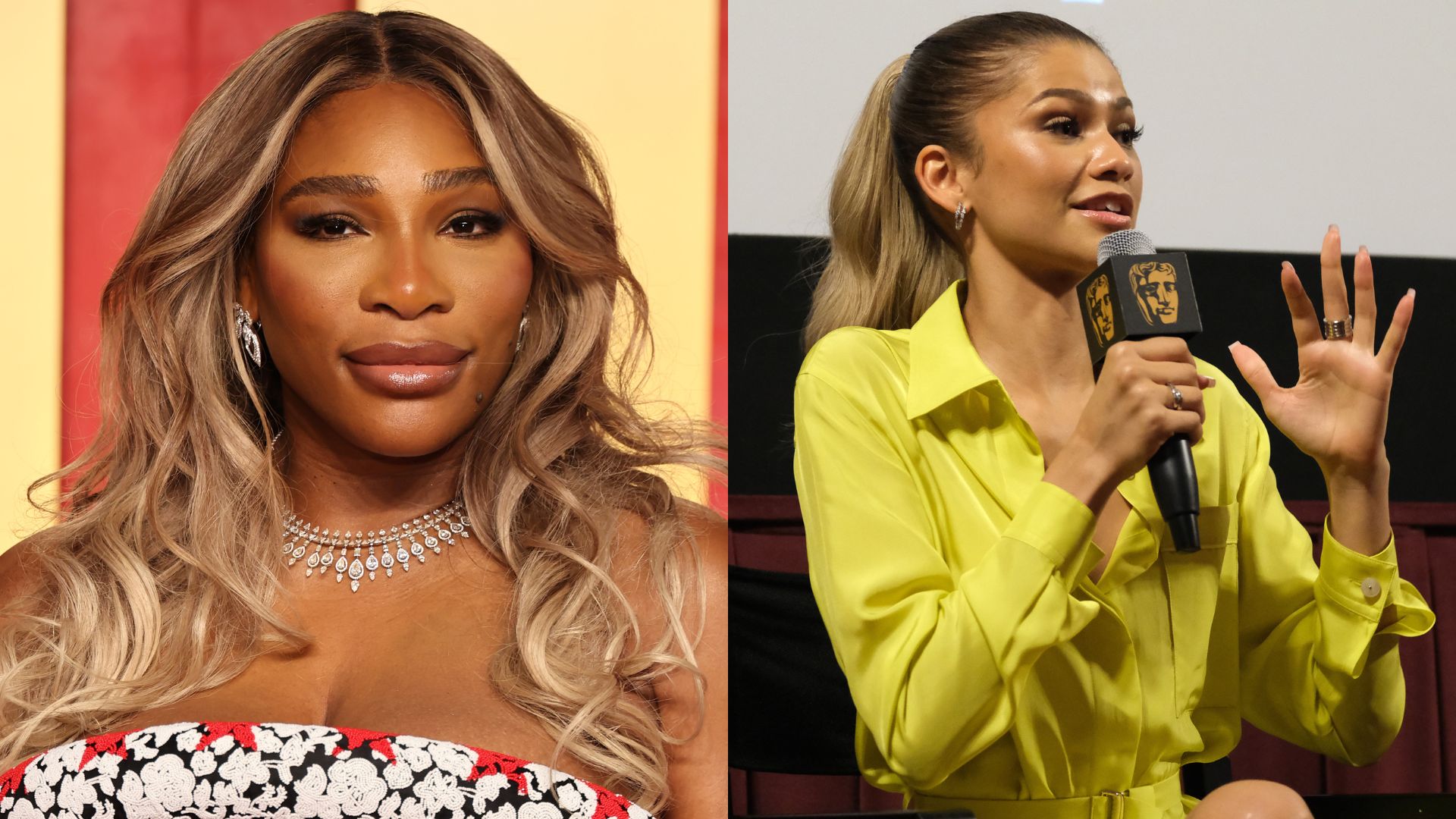 Serena Williams e Zendaya (Fotos: Getty Images)