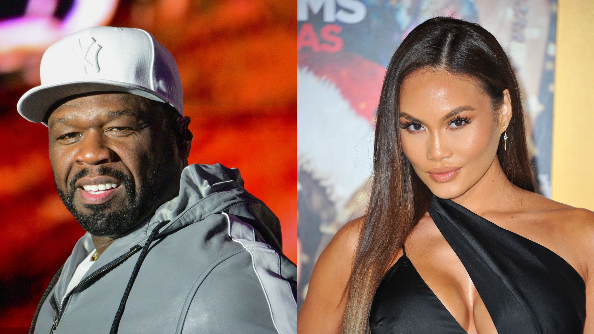50 Cent (Foto: Prince Williams/FilmMagic) | Daphne Joy Narvaez (Foto: Allen Berezovsky/WireImage)