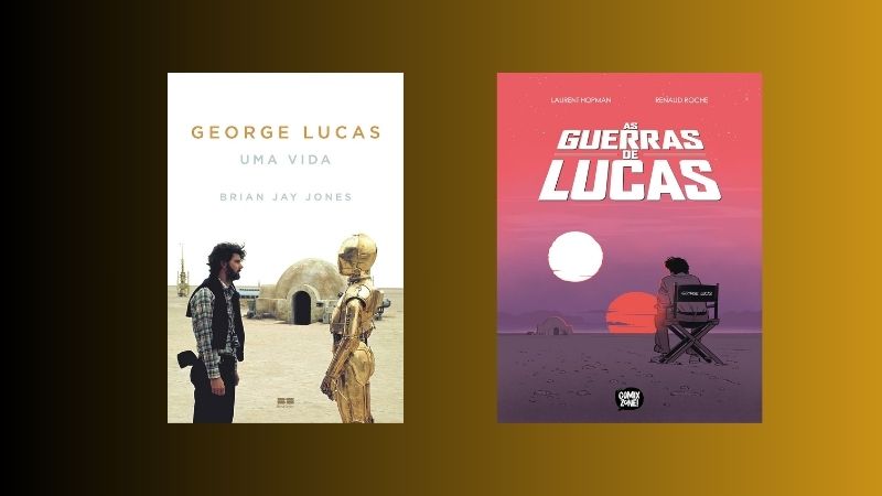Aproveitando o aniversário de 80 anos de George Lucas, saiba mais sobre a vida do lendário cineasta e sobre Star Wars por meio de livros selecionados
