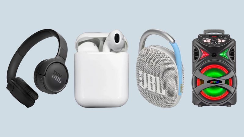 Caixa de som, fone, soundbar e muitos outros itens incríveis de áudio e som