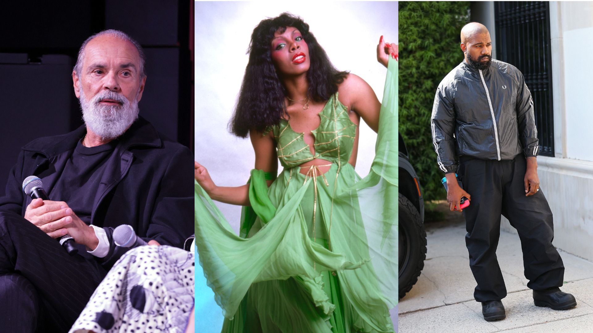 Bruce Sudano, Donna Summer e Kanye West (Fotos: Kanye West