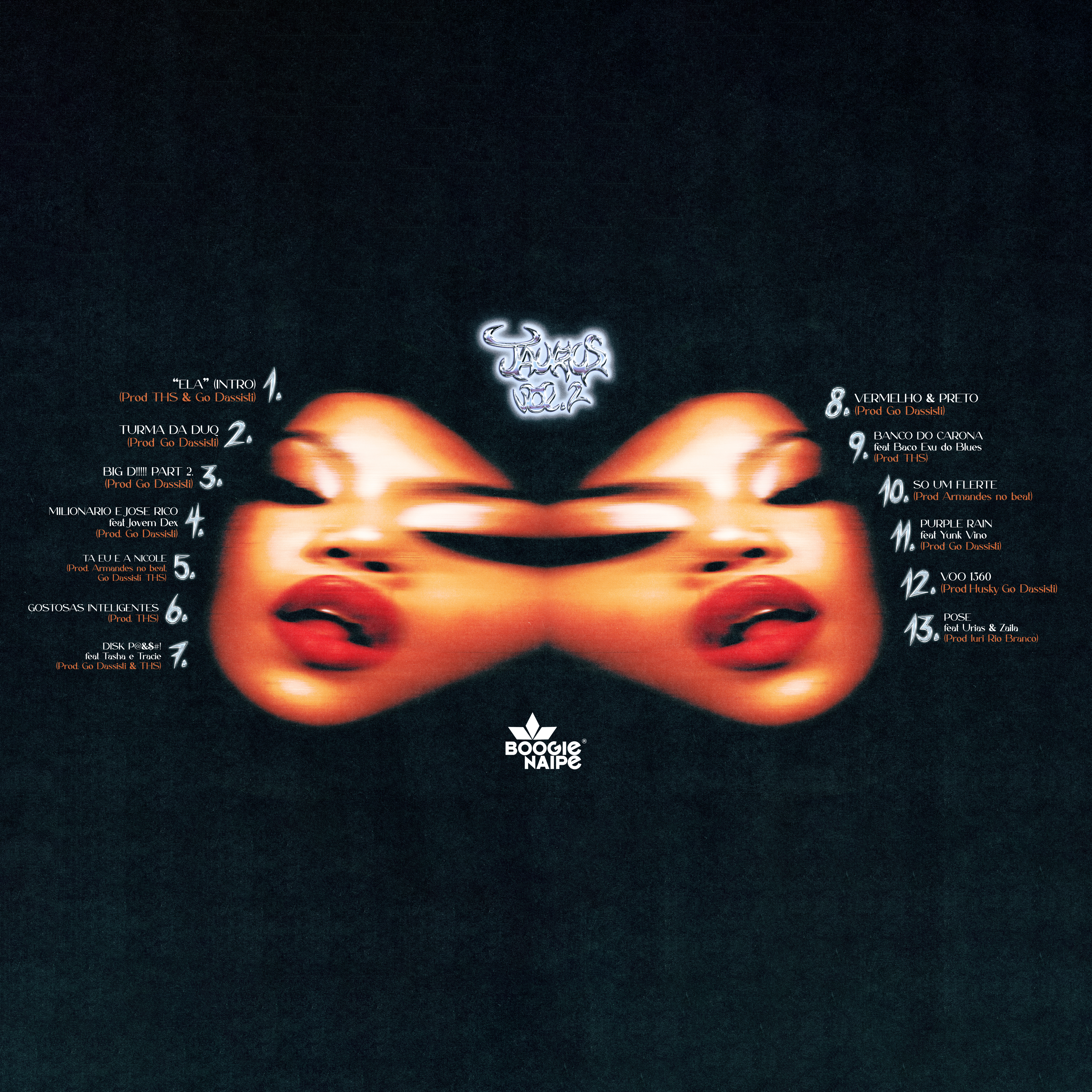 Tracklist de Taurus Vol. 2