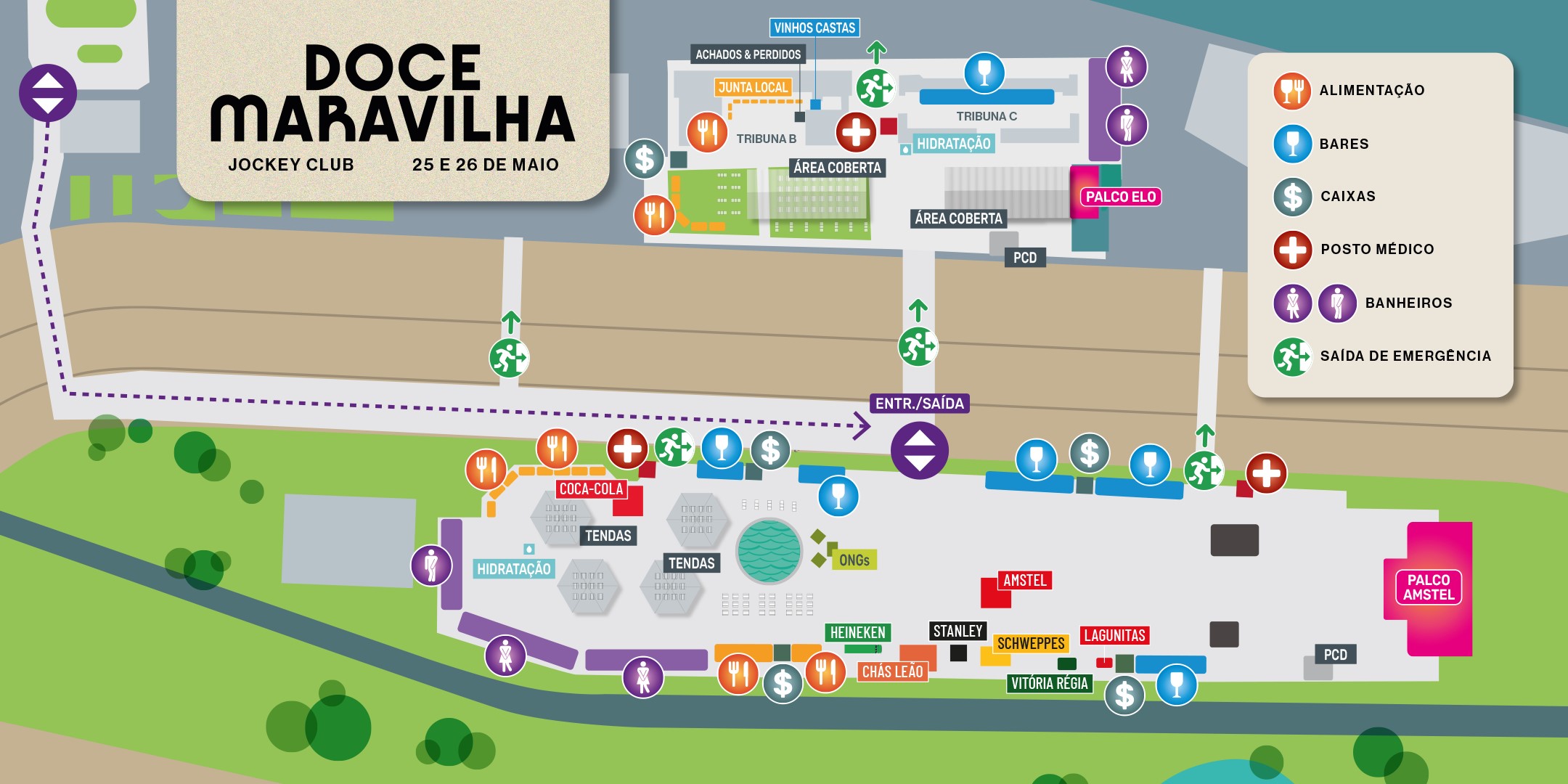 Palco festival Doce Maravilha