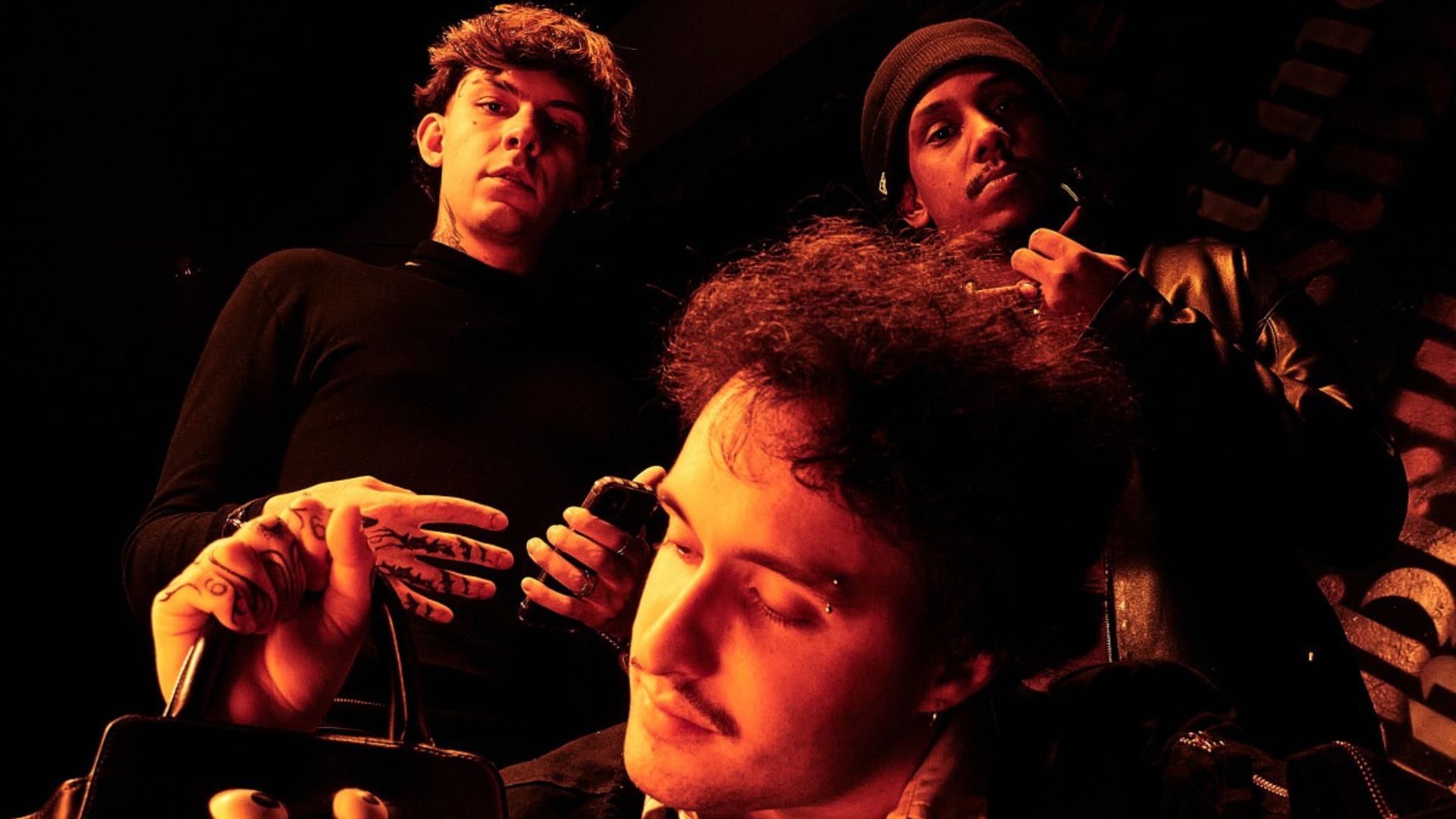 Enzo Cello, Kweller e Sotam (Foto:João Pacca)