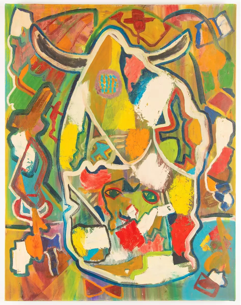 Pintura rara de Bob Dylan