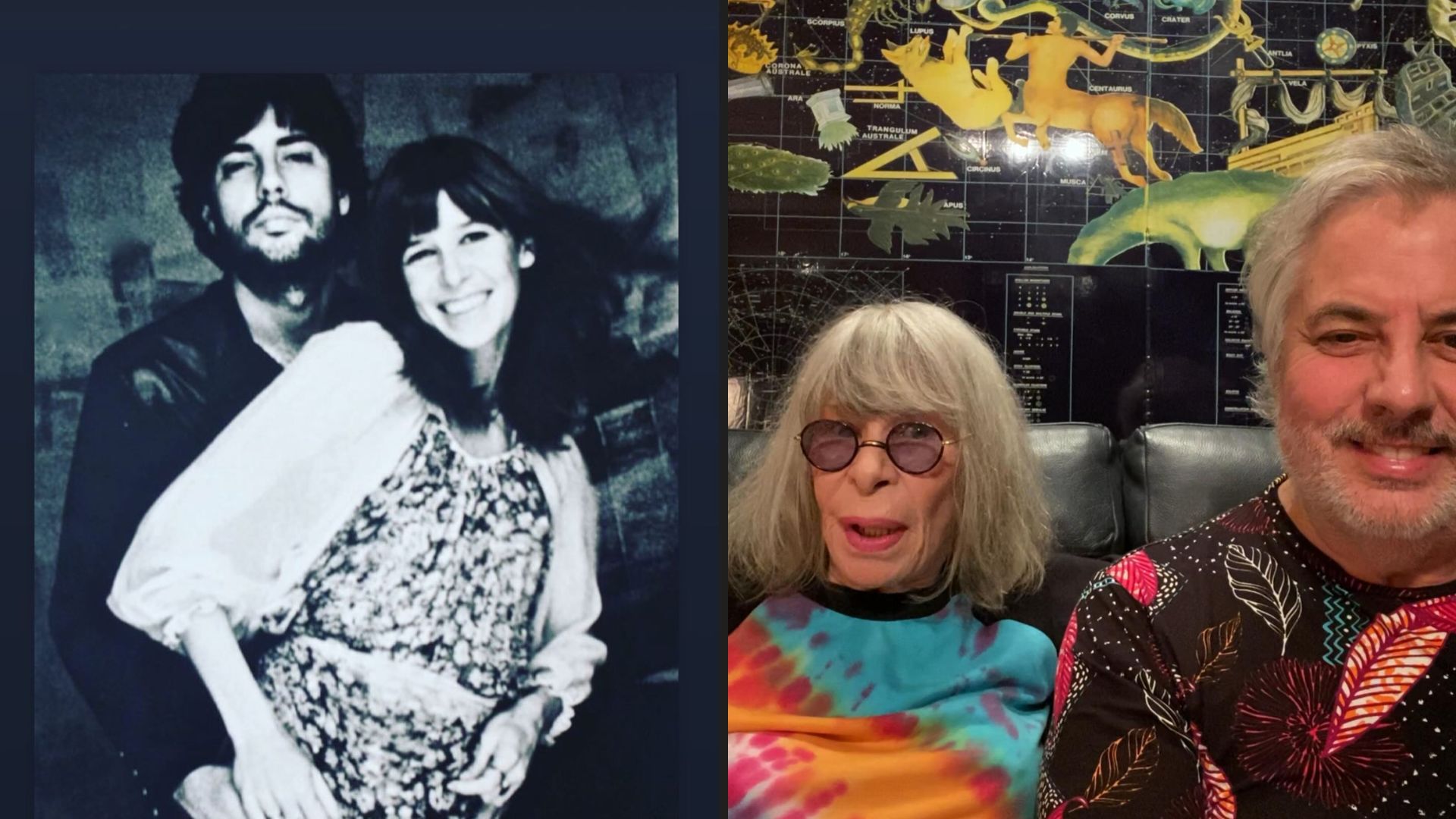 Roberto de Carvalho e Rita Lee (Fotos: Reprodução/Instagram)