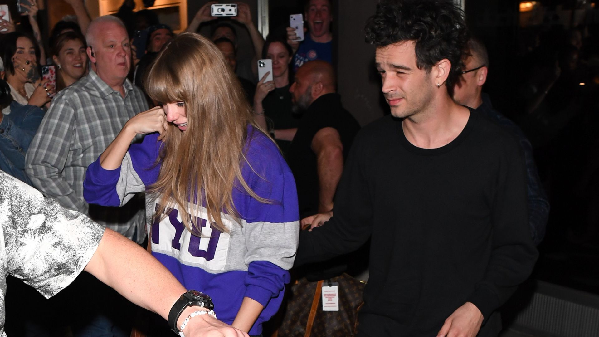 Taylor Swift e Matt Healy (Foto: Robert Kamau/GC Images)