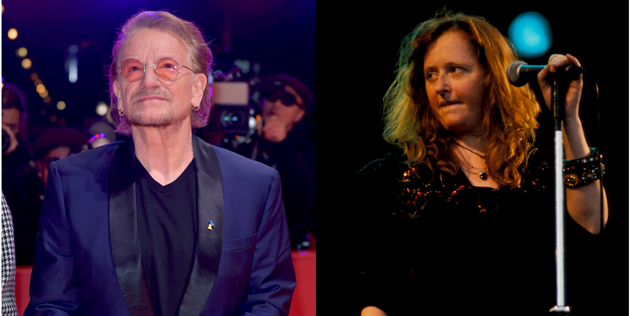 Bono e Mary Coughlan (Getty Images)