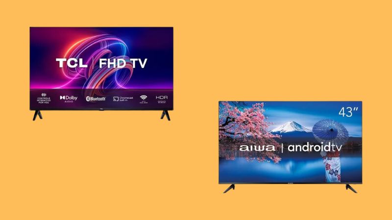 De marcas como AOC a TCL, reunimos algumas Smart TVs à venda por preços convidativos na loja do Mercado Livre
