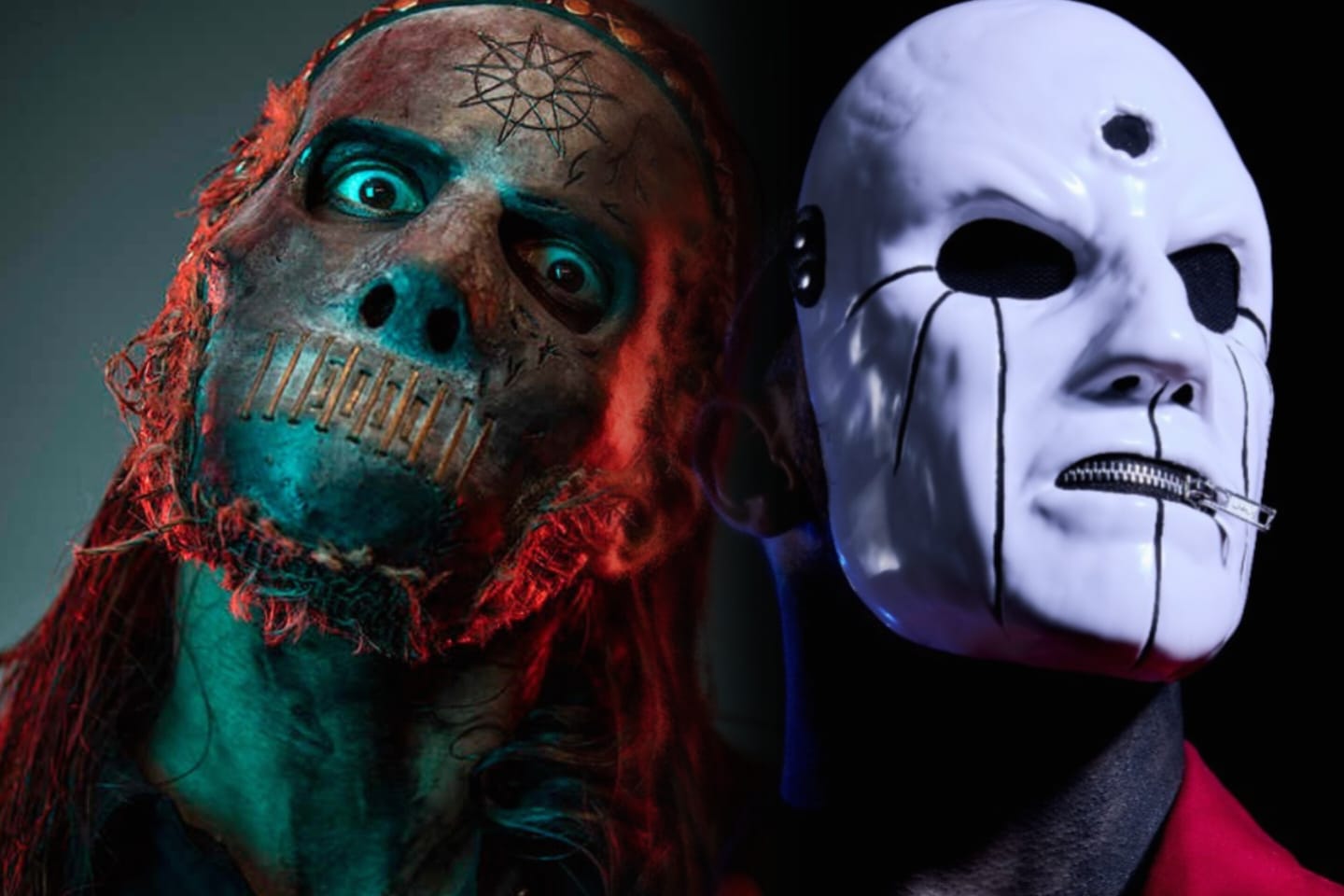 Jay Weinberg e Eloy Casagrande, do Slipknot (Getty Images/Jonathan Weiner)