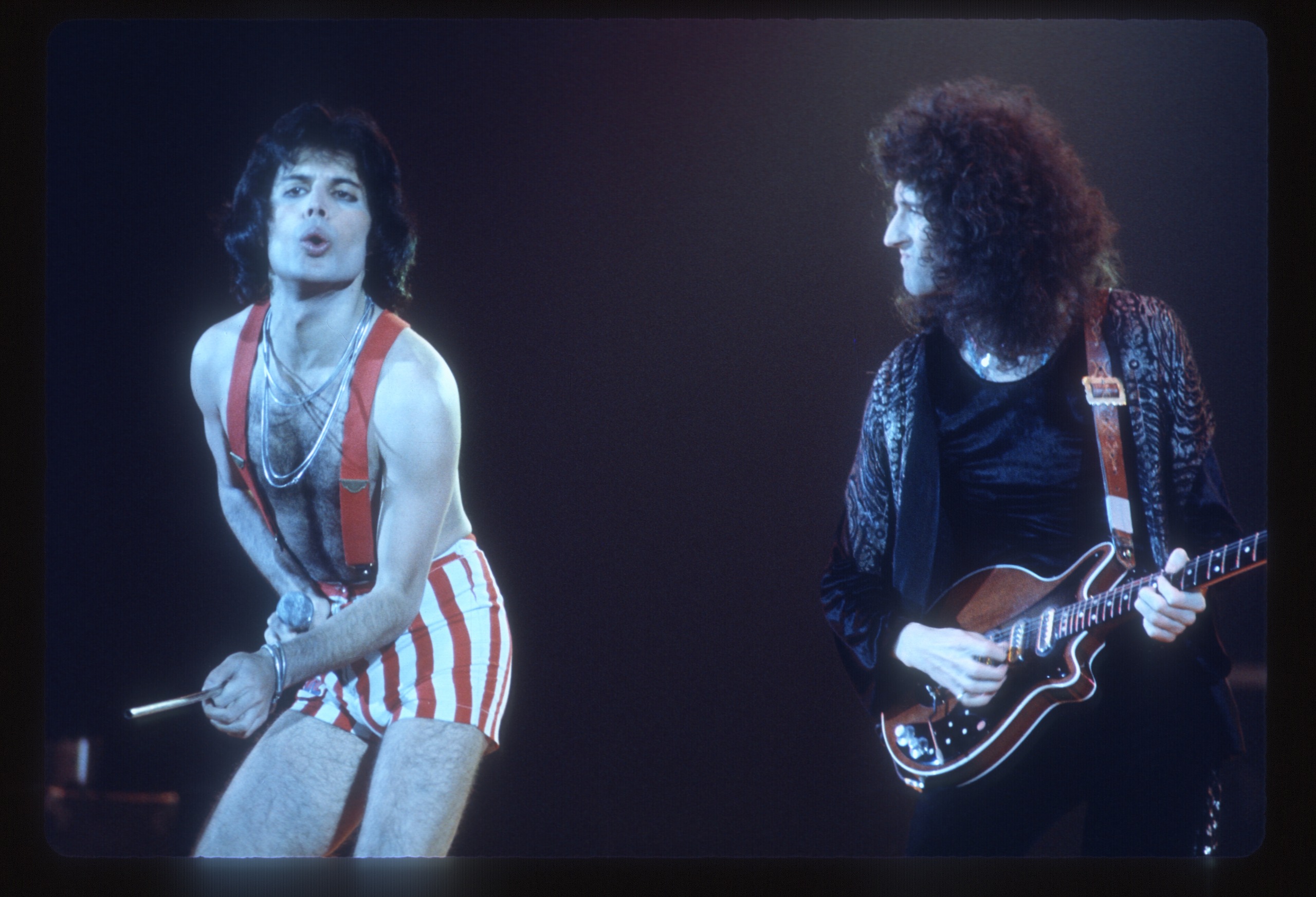 Freddie Mercury e Brian May (Getty Images)