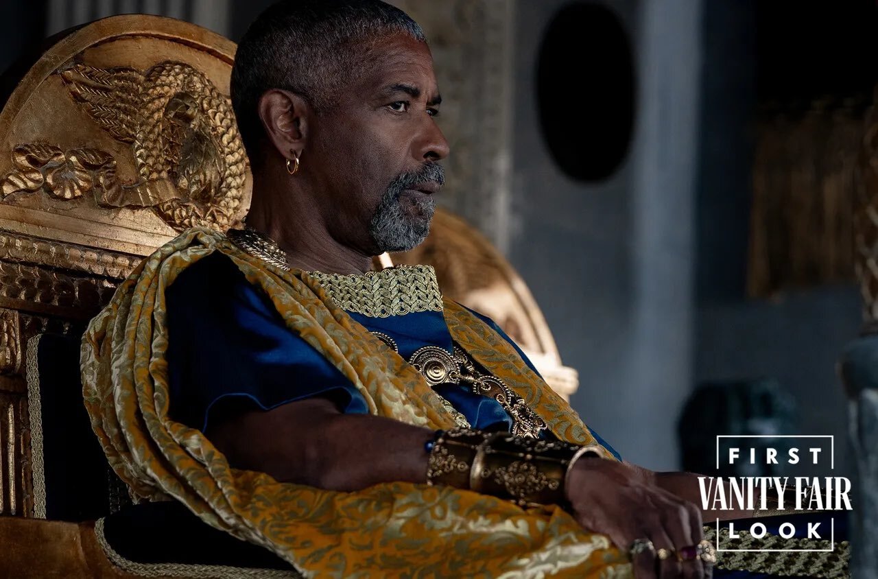 Denzel Washington em Gladiador 2