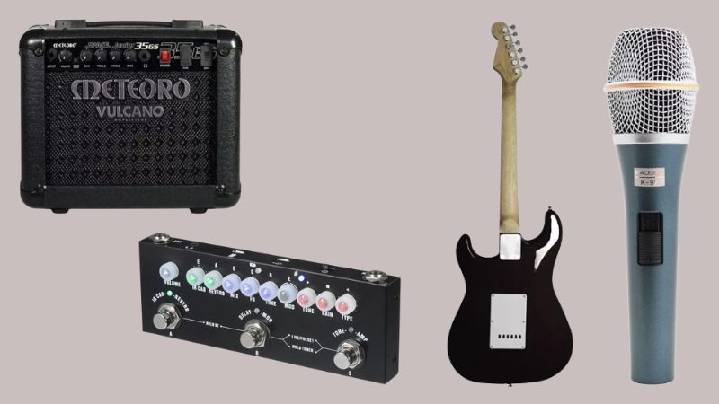 Aproveite os últimos dias de oferta para garantir instrumentos e acessórios musicais