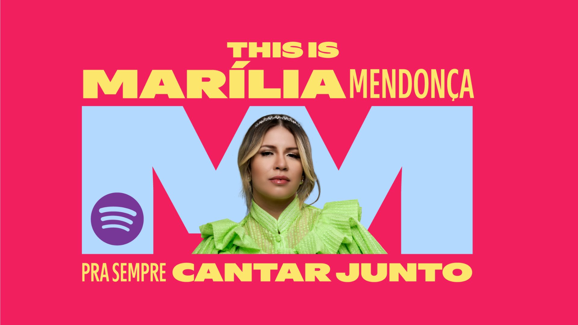 Pôster do show This Is Marília Mendonça (Foto: Divulgação/Spotify)