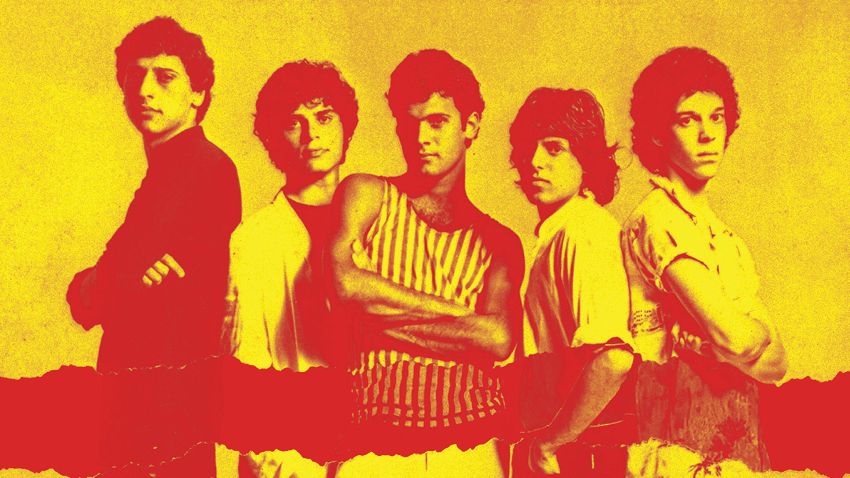 Guto Goffi, Frejat, Cazuza, Maurício Barros e Dé Palmeira (Foto: Divulgação)