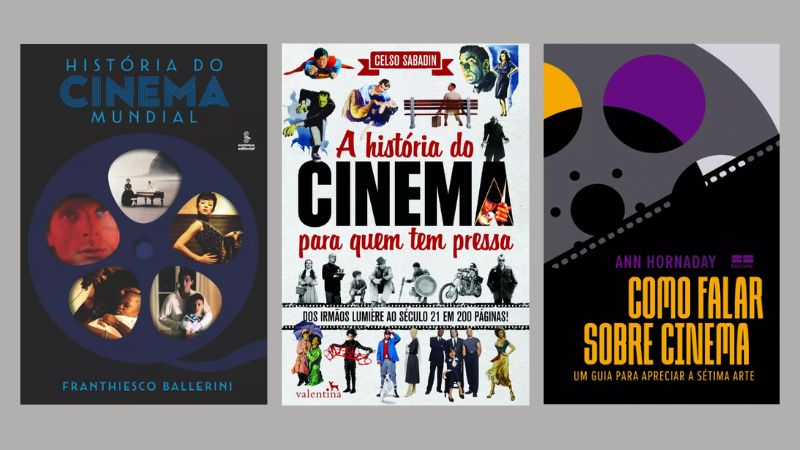 Se você é um amante do cinema, aproveite e adicione os livros sobre o tema em sua coleção