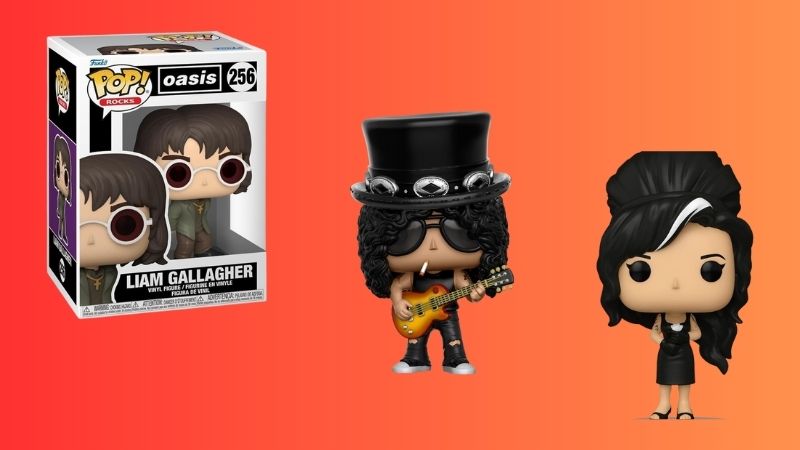 Incluindo figuras dos irmãos Liam e Noel Gallagher, reunimos alguns colecionáveis de algumas das mais famosas personalidades do mundo da música