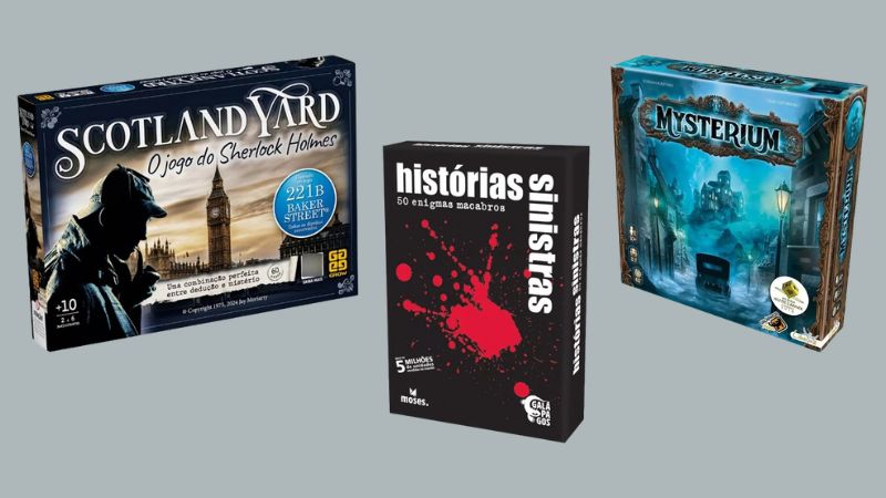 Selecionamos jogos que vão conquistar os fãs de mistérios e suspenses