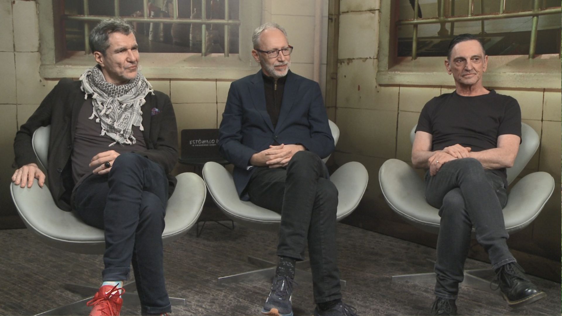 Paulo Miklos, Nicola Siri e o diretor Marcos Jorge falam sobre Estômago 2: O Poderoso Chef