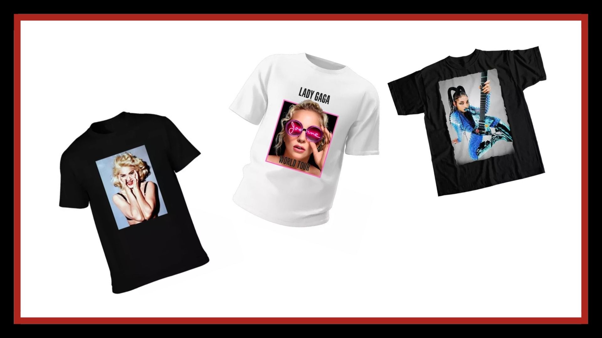 Nós elencamos algumas camisetas perfeitas para quem ama estilo e música. Garanta a sua agora mesmo!