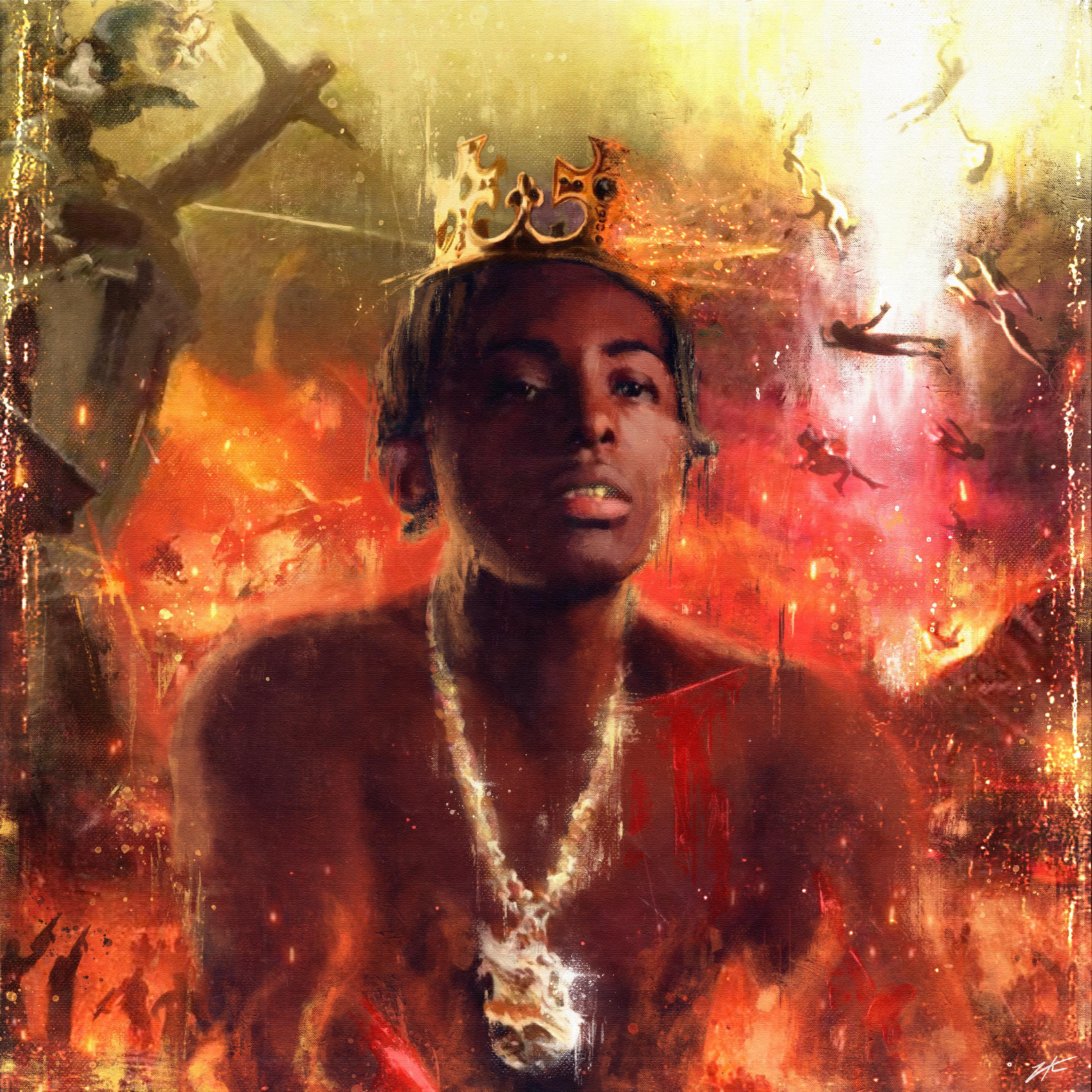 Capa de Apocalipse, disco de Caio Luccas