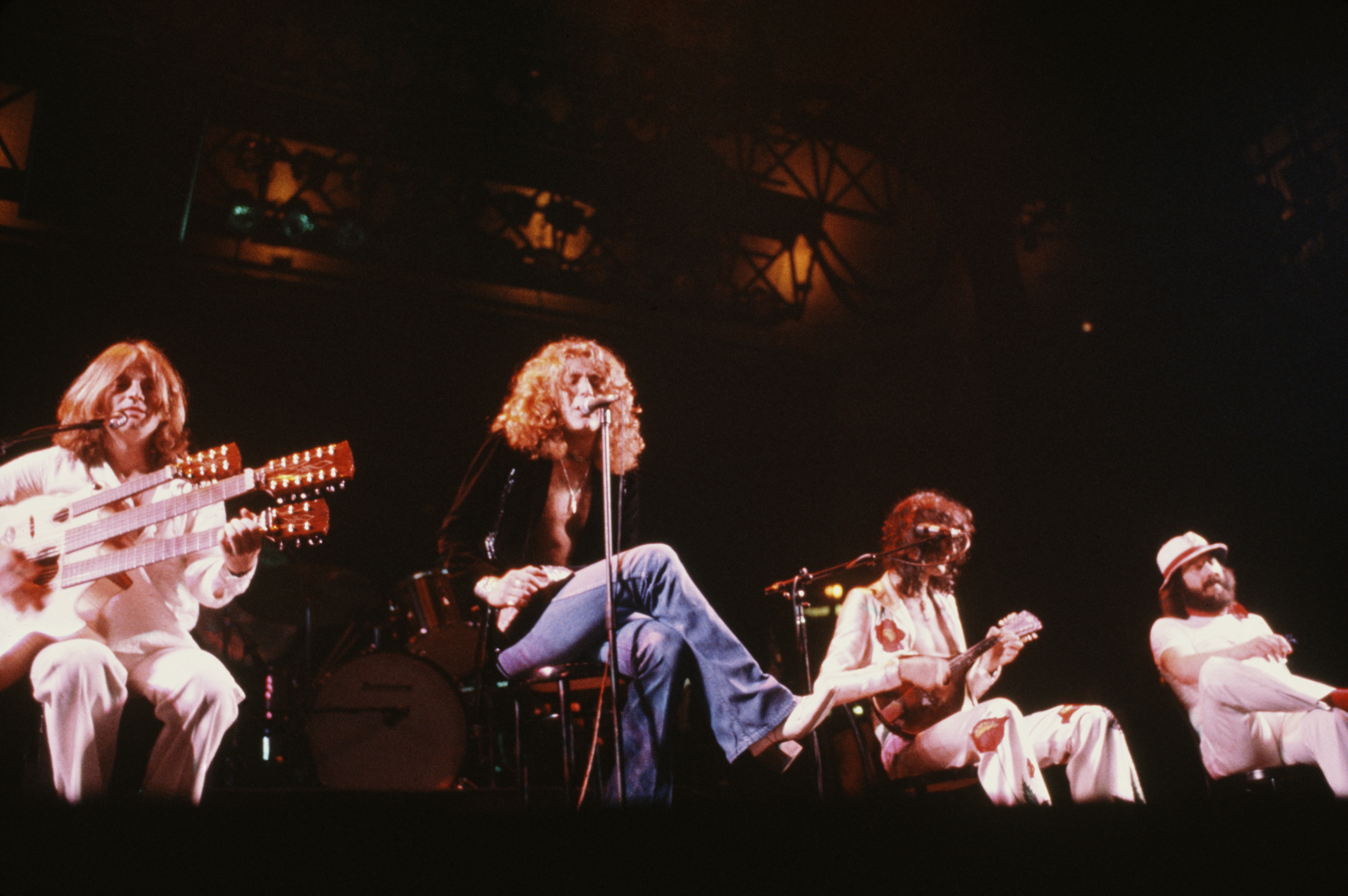 Led Zeppelin em 1977 (Foto: Michael Putland/Getty Images)