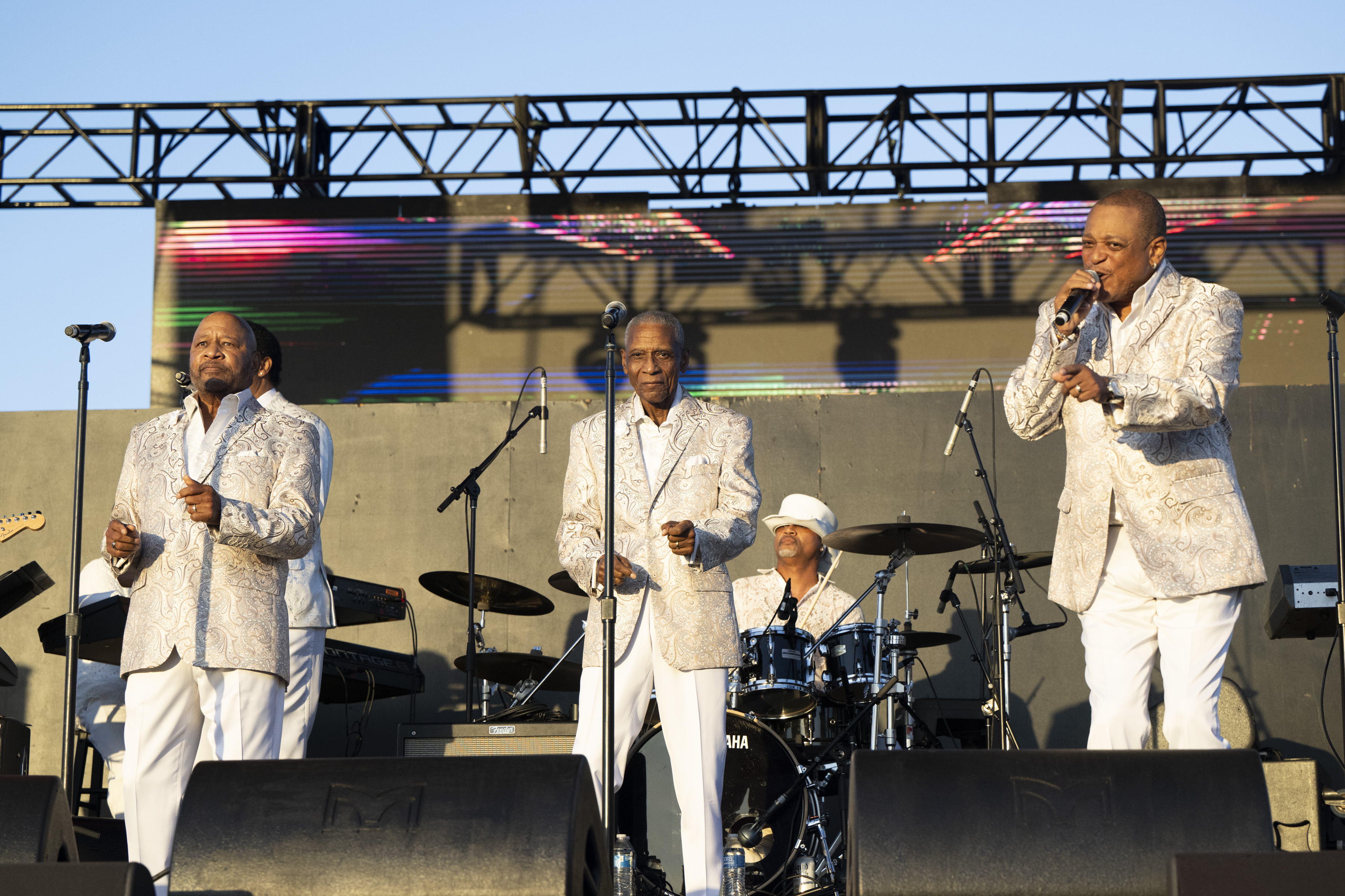 O The Stylistics na formação atual (Getty Images)