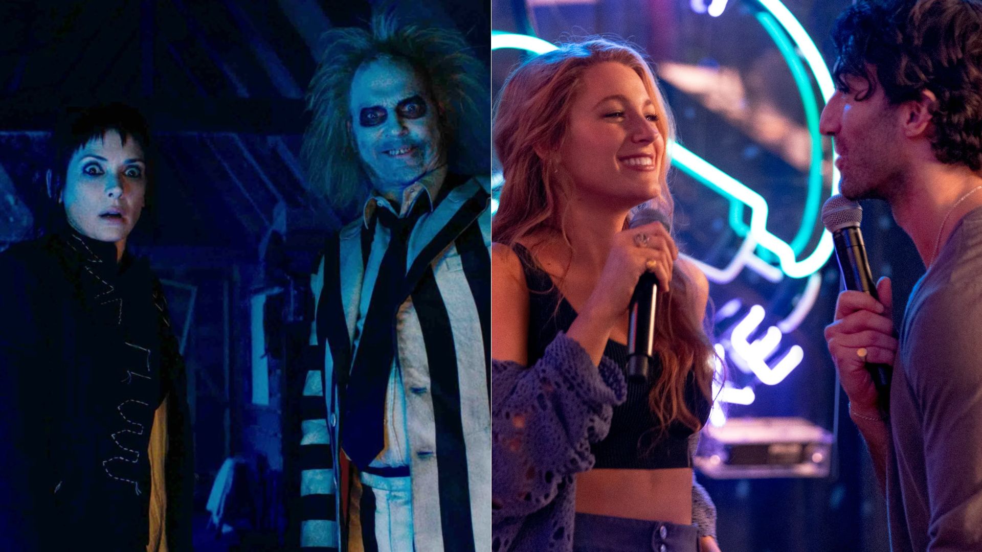 Os Fantasmas Ainda se Divertem: Beetlejuice Beetlejuice derruba É Assim que Acaba do topo das bilheterias brasileiras