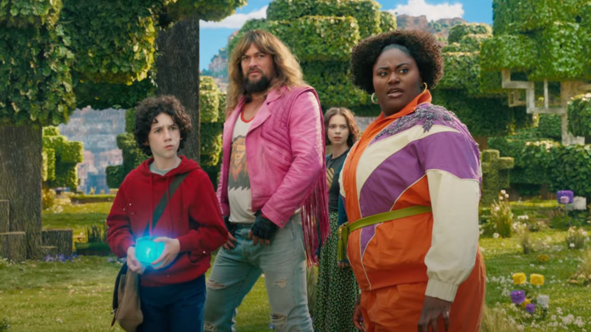 Um Filme Minecraft, adaptação do jogo de sucesso com Jason Momoa, ganha primeira prévia