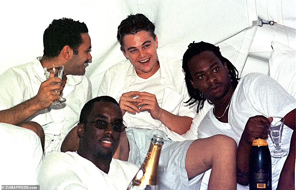 Leonardo DiCaprio estava entre os convidados da festa de Diddy em 1998
