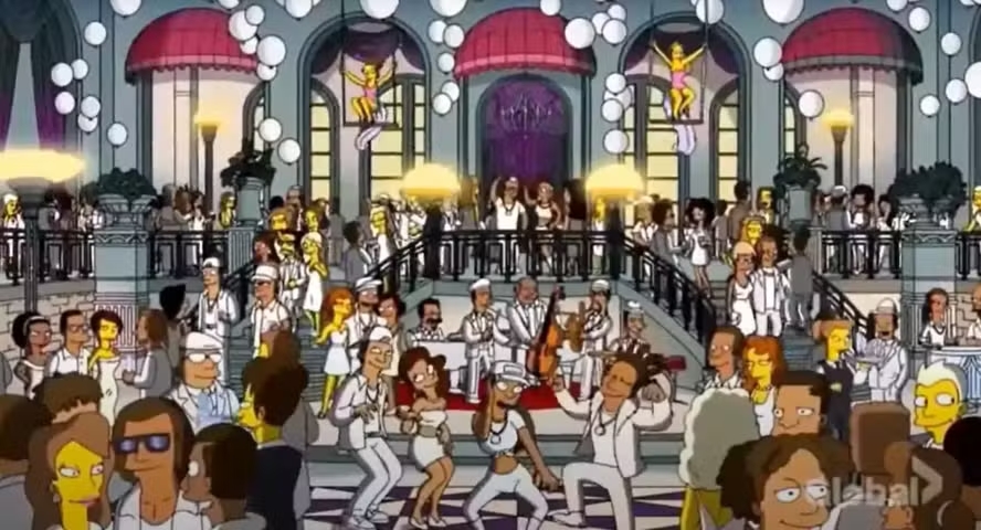 Episódio de 'Os Simpsons' com supostas referências a Sean 'Diddy' Combs (Foto: Reprodução)