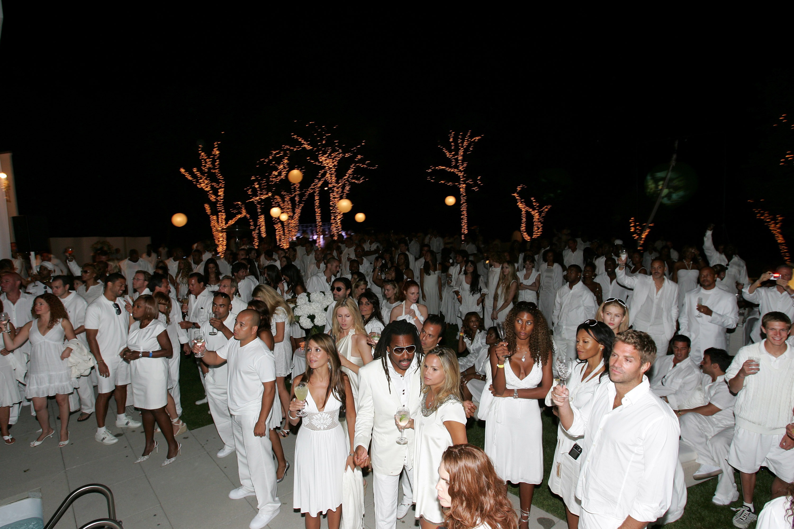EAST HAMPTON, NY - SEPTEMBER 02: Atmosphere at the "The Real White Party" presented by Sean "Diddy" Combs at the Combs