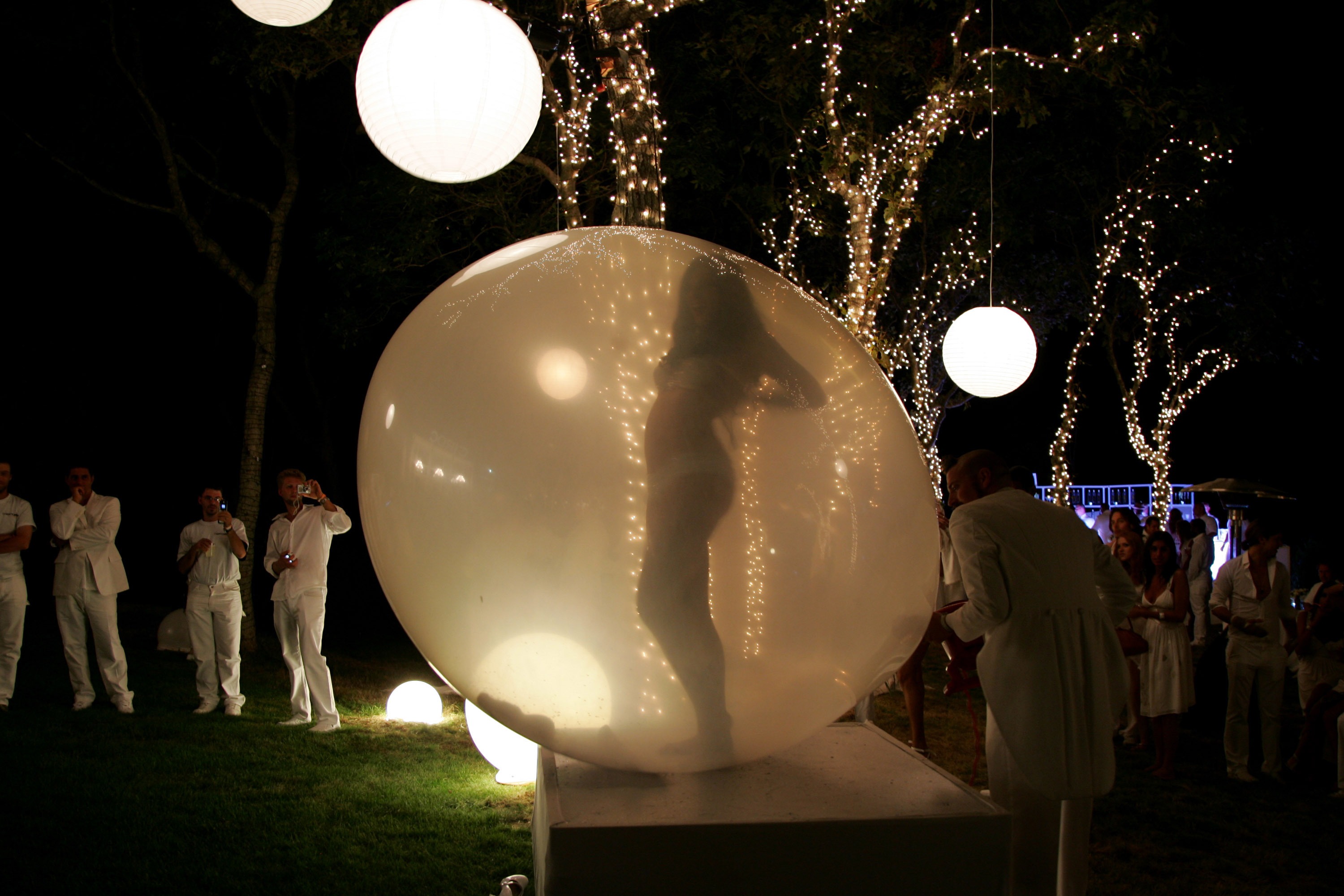 EAST HAMPTON, NY - SEPTEMBER 02: Atmosphere at the "The Real White Party" presented by Sean "Diddy" Combs at the Combs