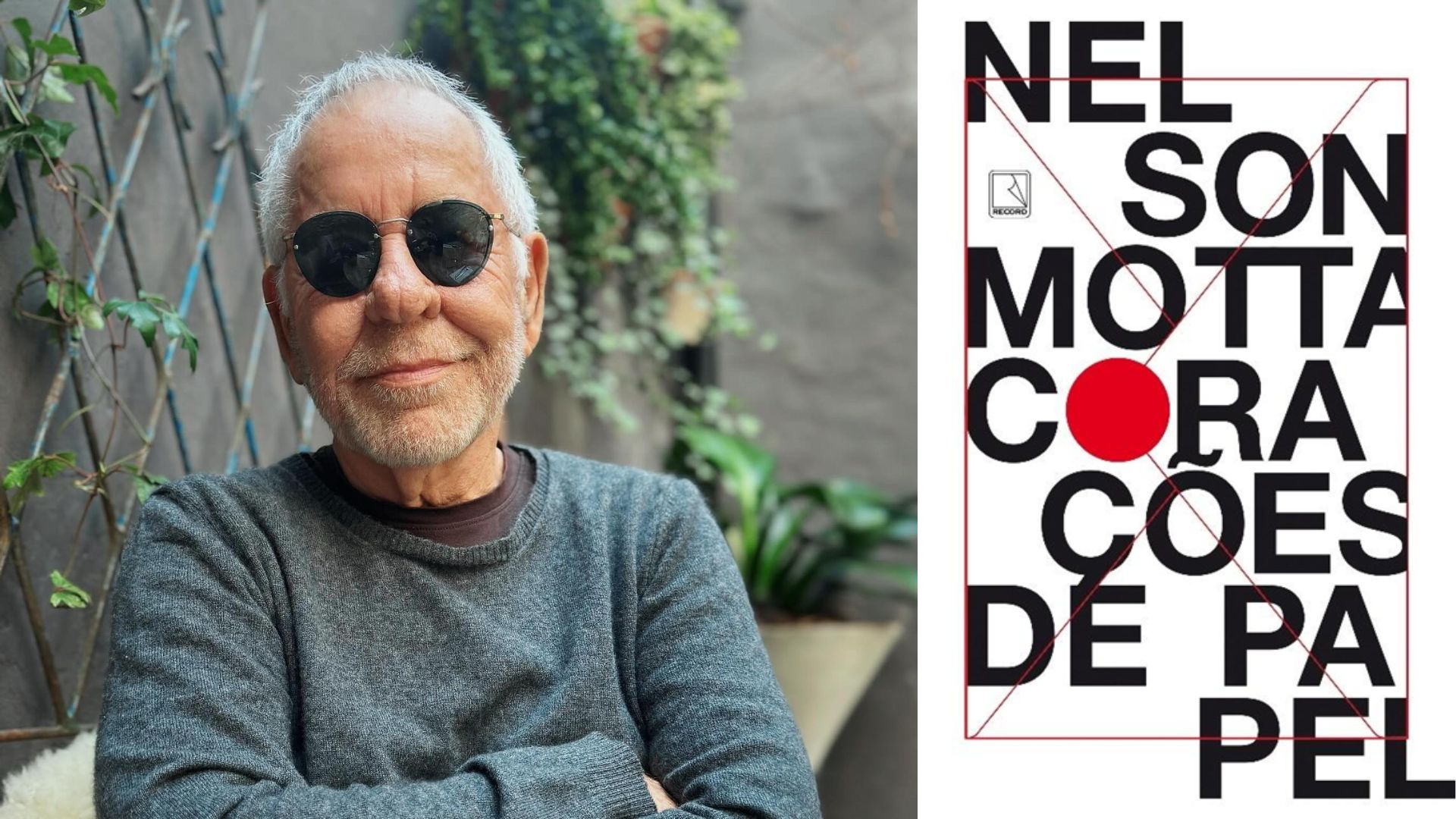 Nelson Motta (Foto: Reprodução/Instagram) | 'Corações de Papel' (Foto: Divulgação)