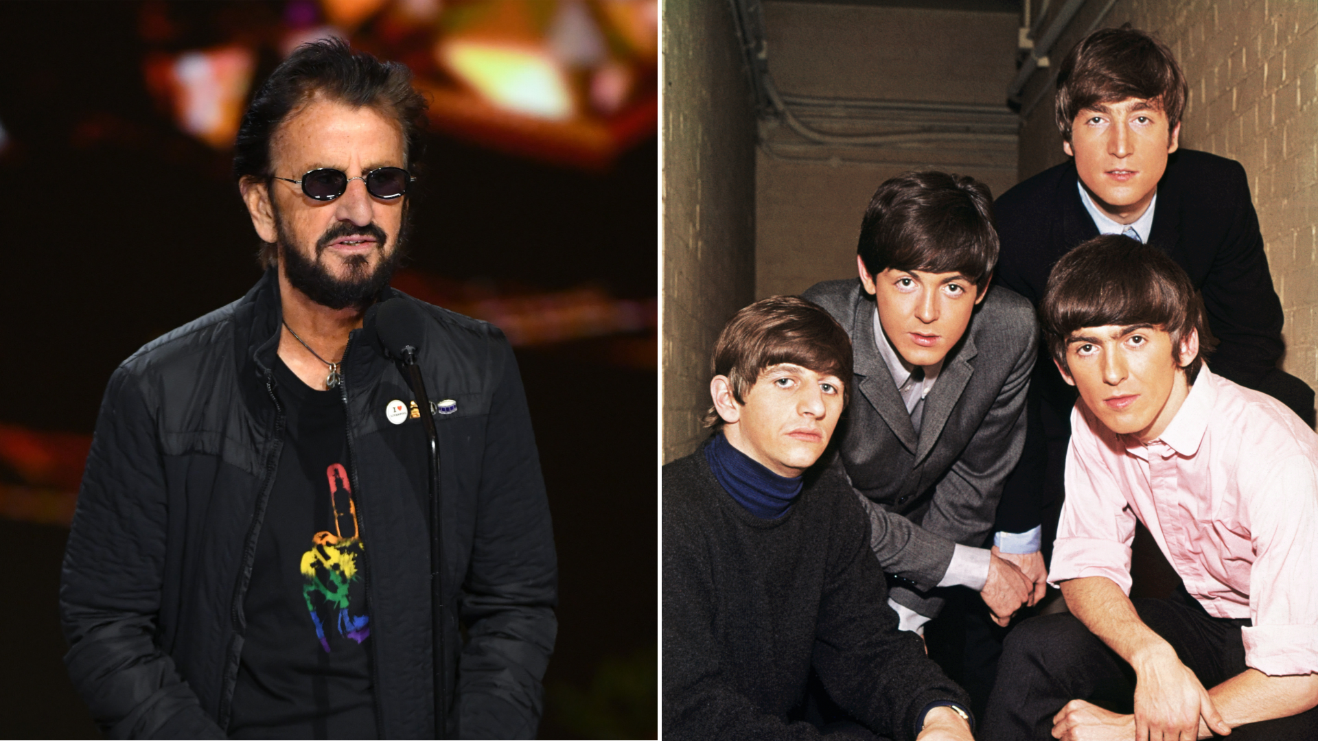 Ringo Starr e Beatles (Imagem: Kevin Winter/Getty Images e Bettmann/Getty Images)