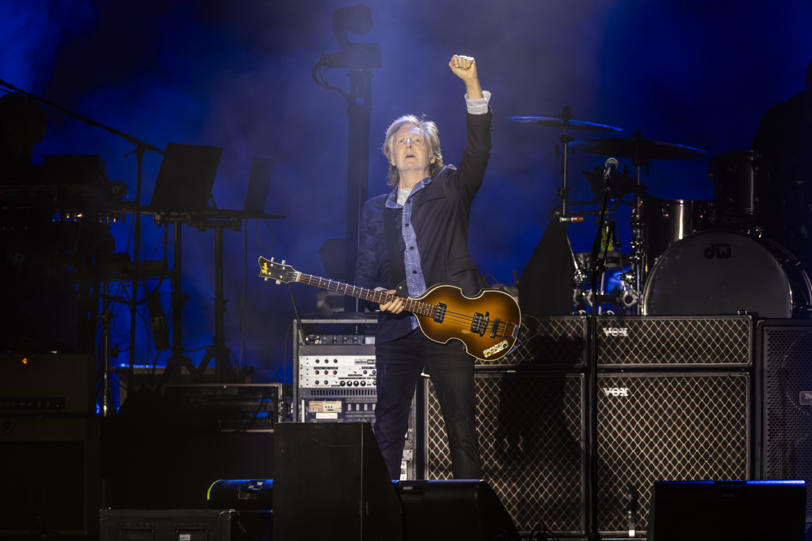 Paul McCartney em primeiro show da turnê Got Back em São Paulo em 2024 (Crédito: Marcos Hermes/Divulgação)
