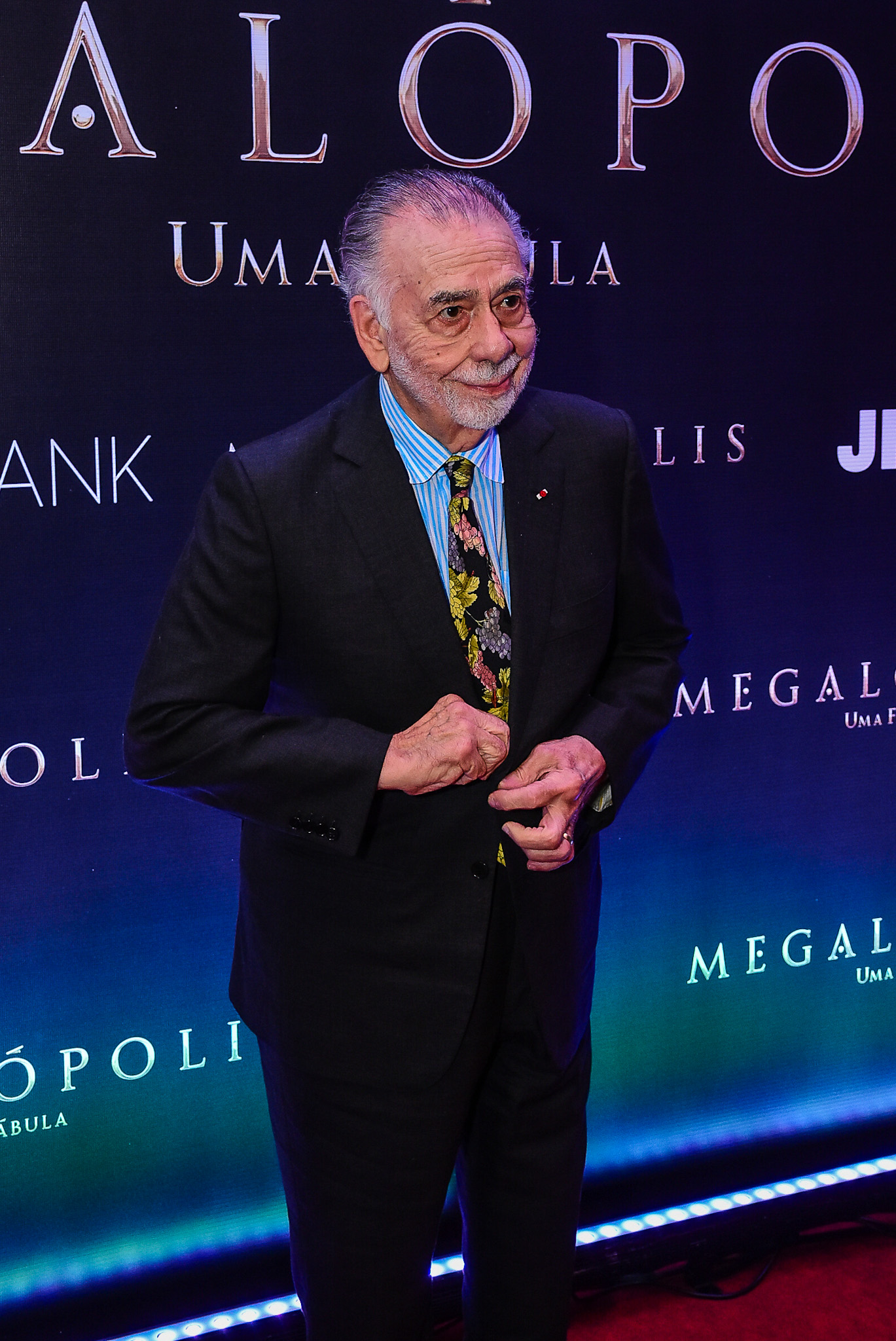 Francis Ford Coppola esteve no Brasil em outubro para divulgar Megalópolis (Foto: Will Dias / Brazil News)