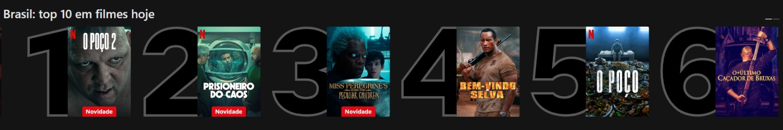 O Poço 2 garante o primeiro lugar entre os filmes mais assistidos da Netflix (Foto: Reprodução)