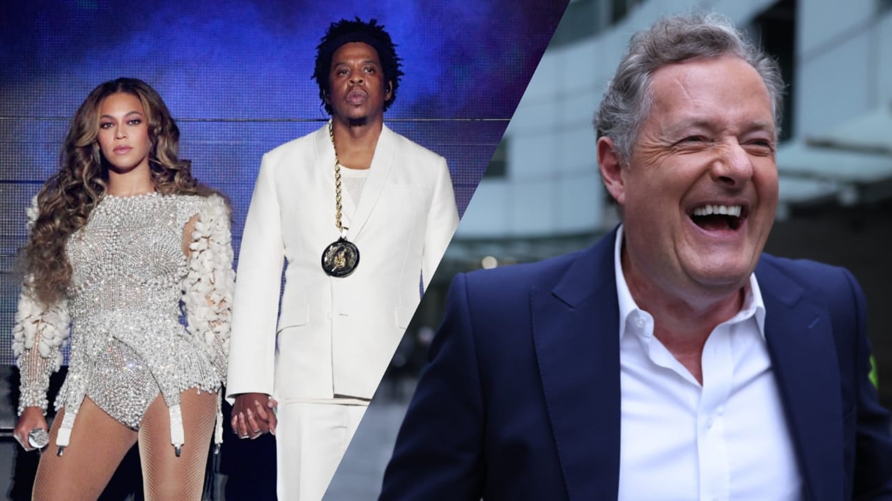 Beyoncé, Jay-Z e Piers Morgan (Getty Images)